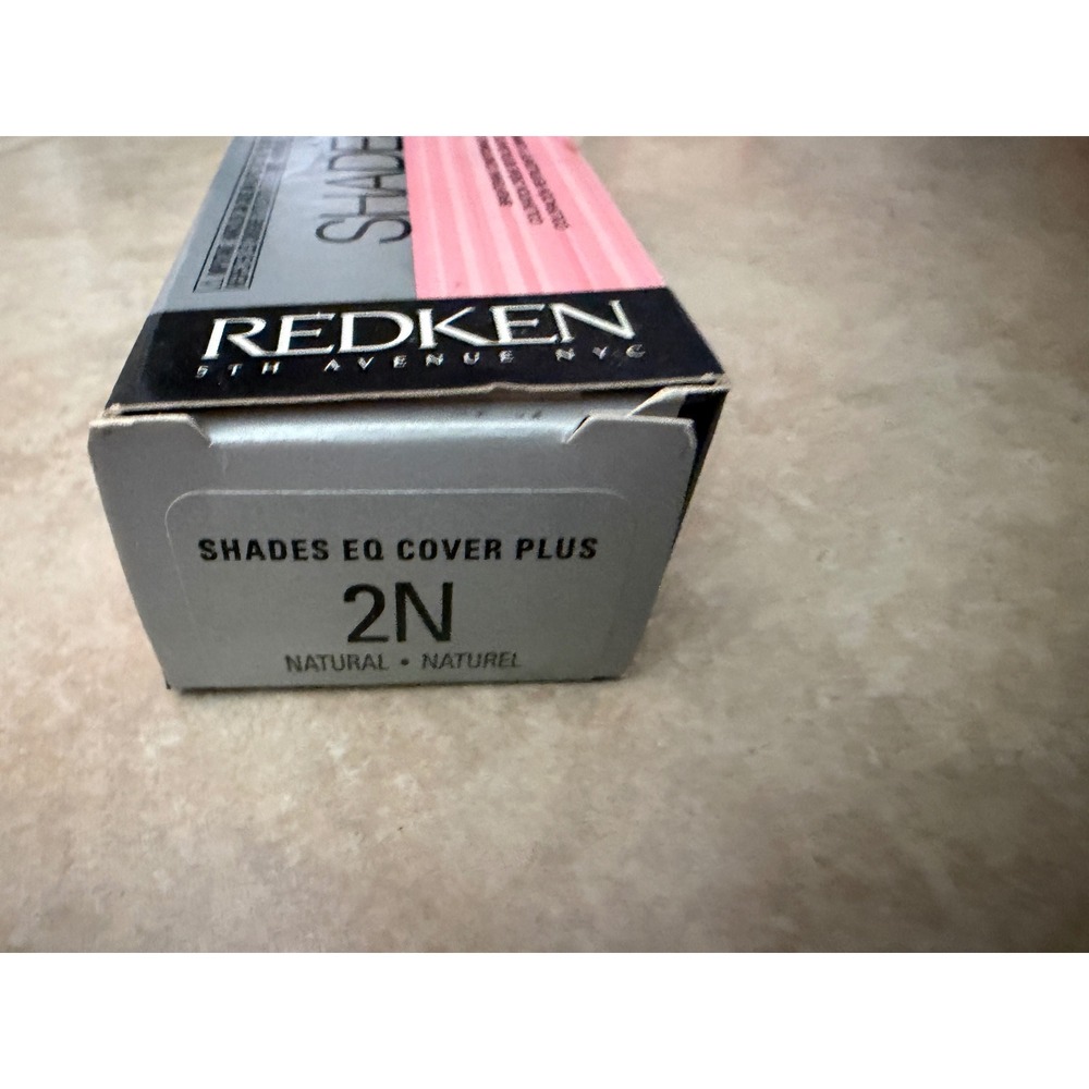 Redken Shades EQ Cover Plus 2N Natural Cream Hair Color Care 2 oz